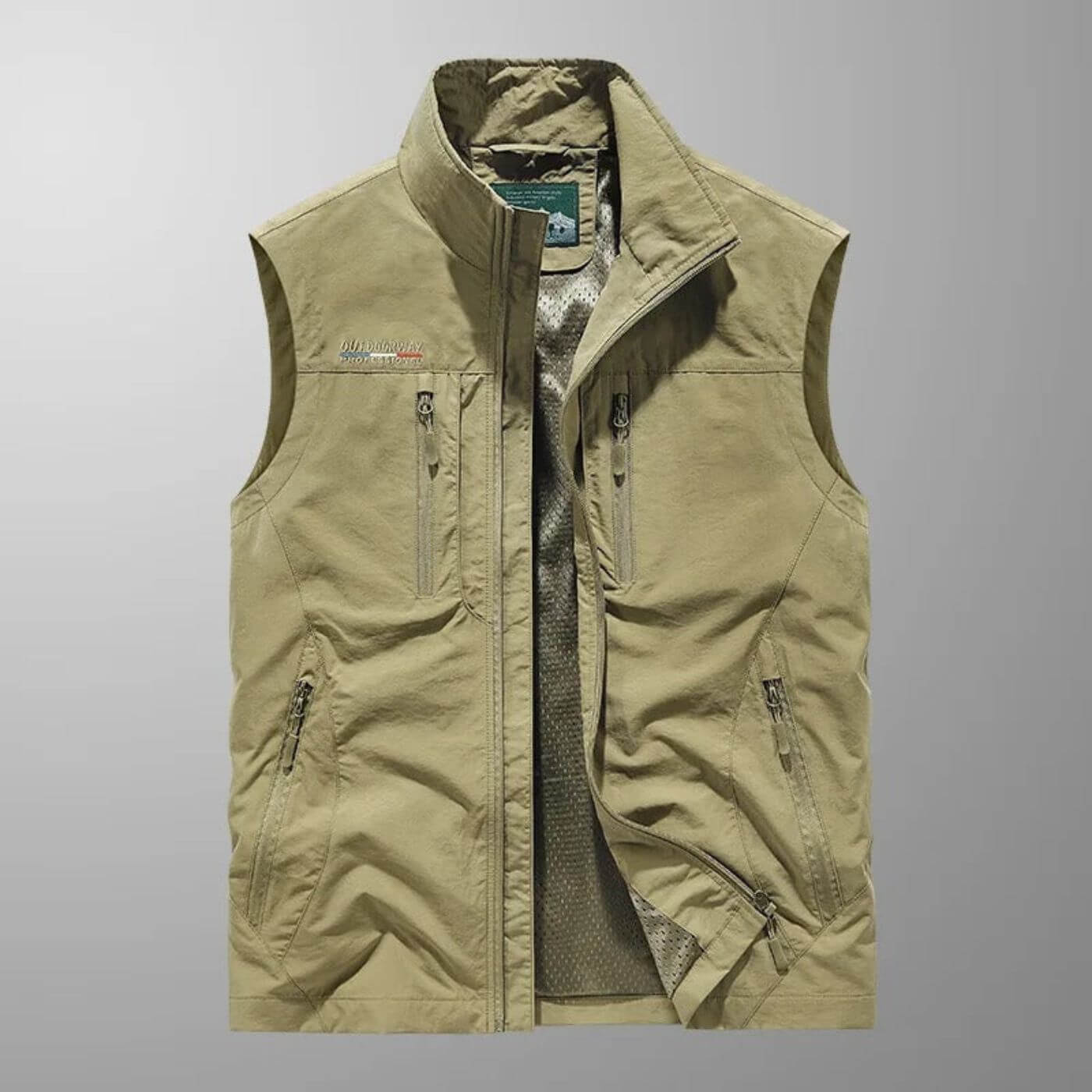 Benjamin™ – Gilet Cargo Respirant à Poches Multiples