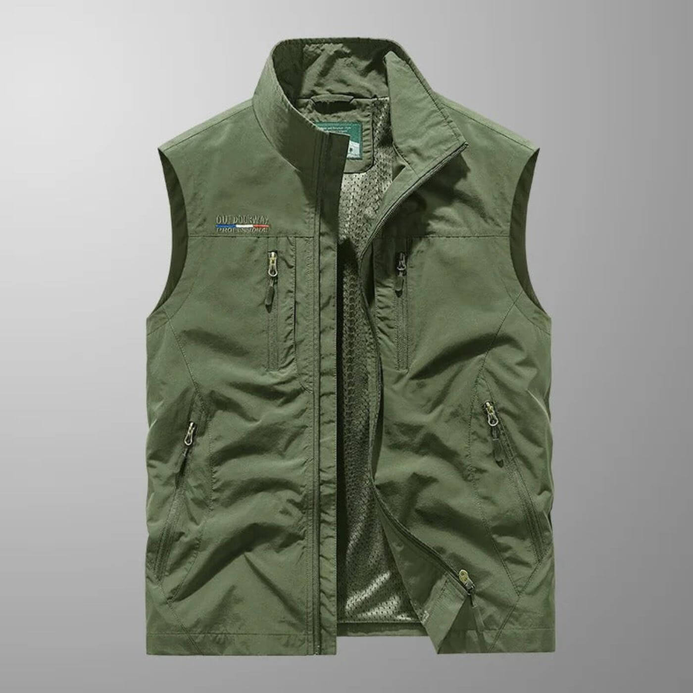 Benjamin™ – Gilet Cargo Respirant à Poches Multiples