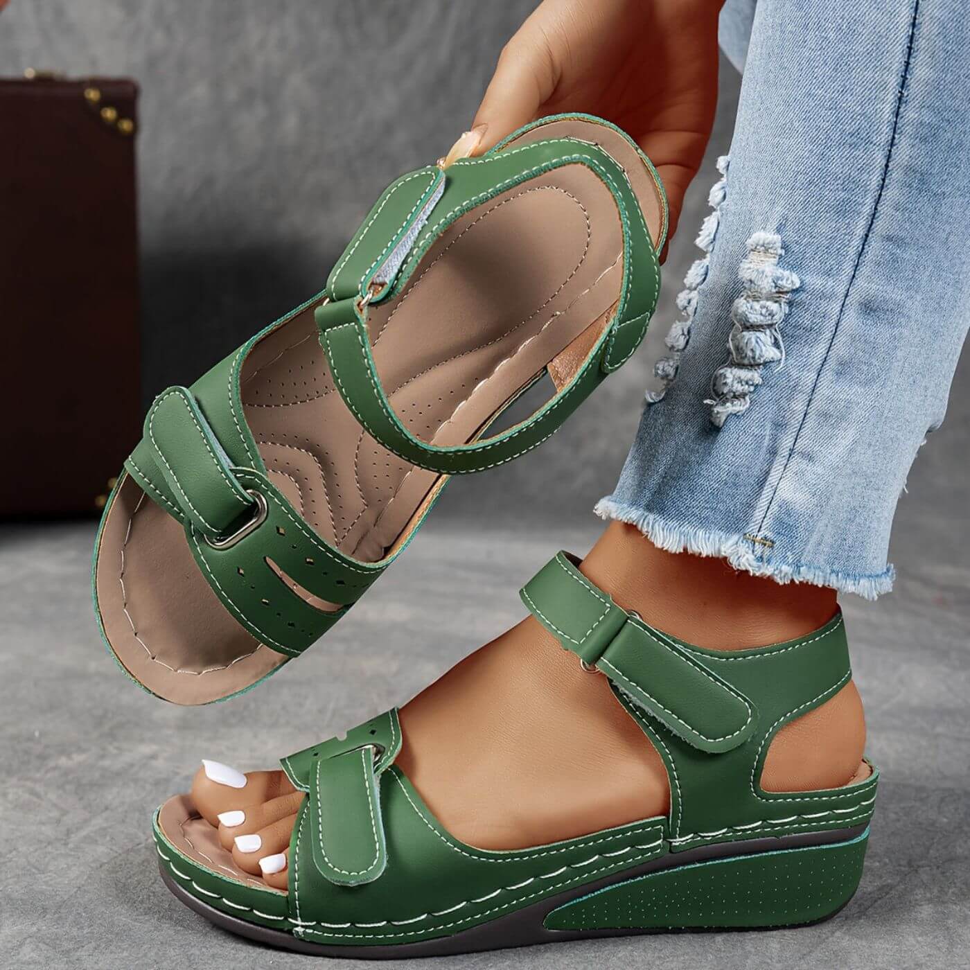 Giselle™ – Sandales Orthopédiques d’Été pour Confort Prolongé