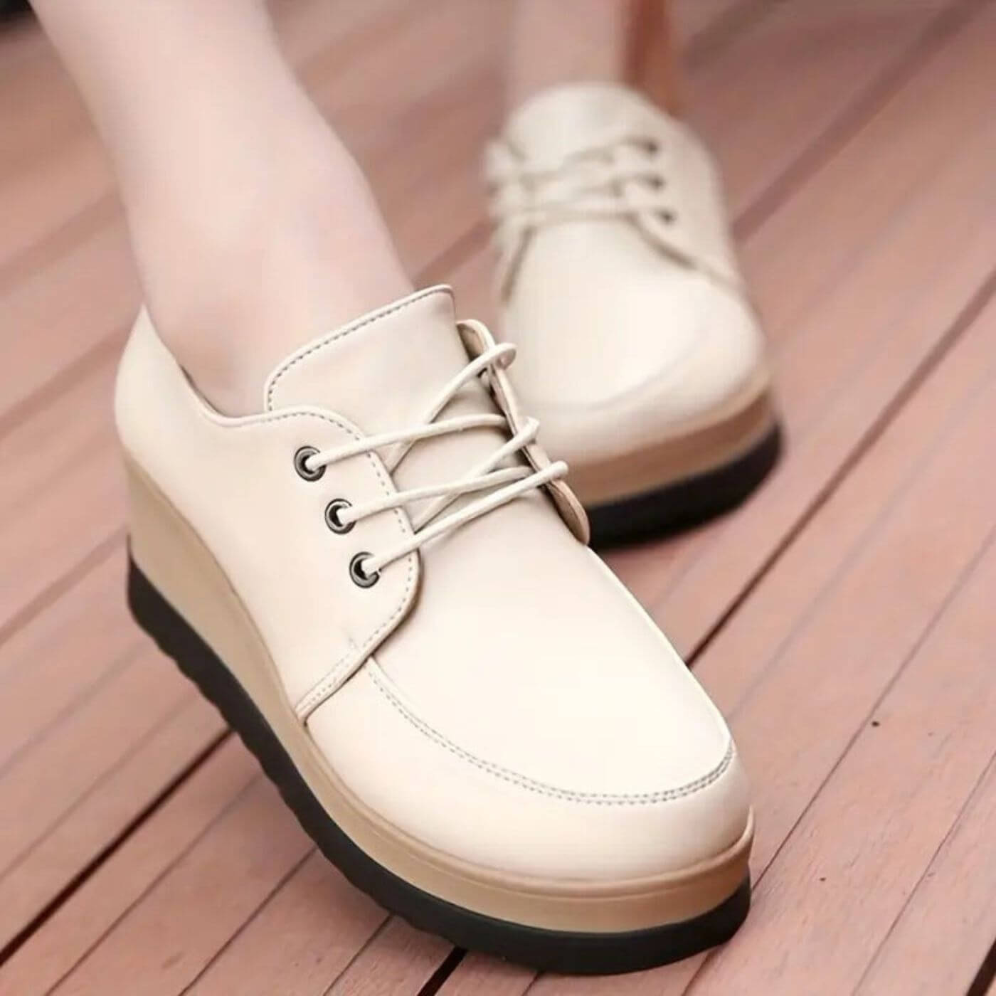 Maia™ - Chaussures Orthopédiques à Talon Compensé