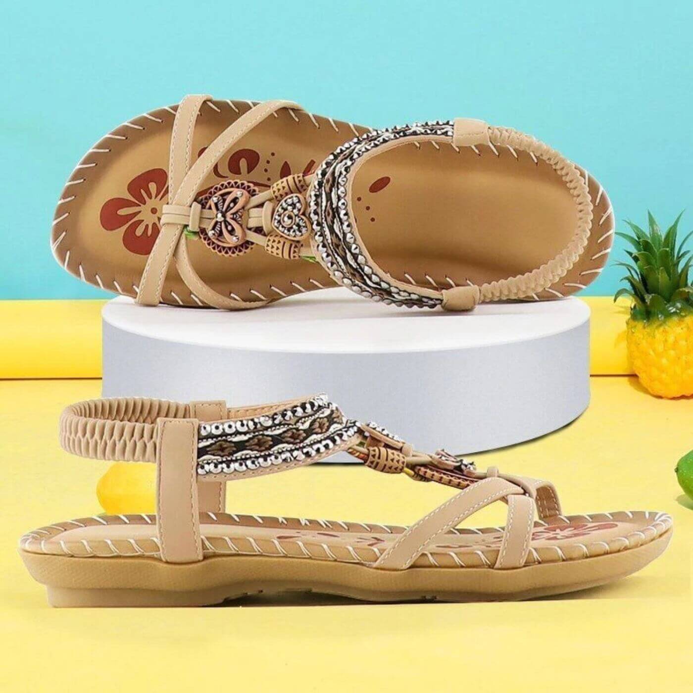 Malava™ – Sandales Orthopédiques d'Été Élégantes