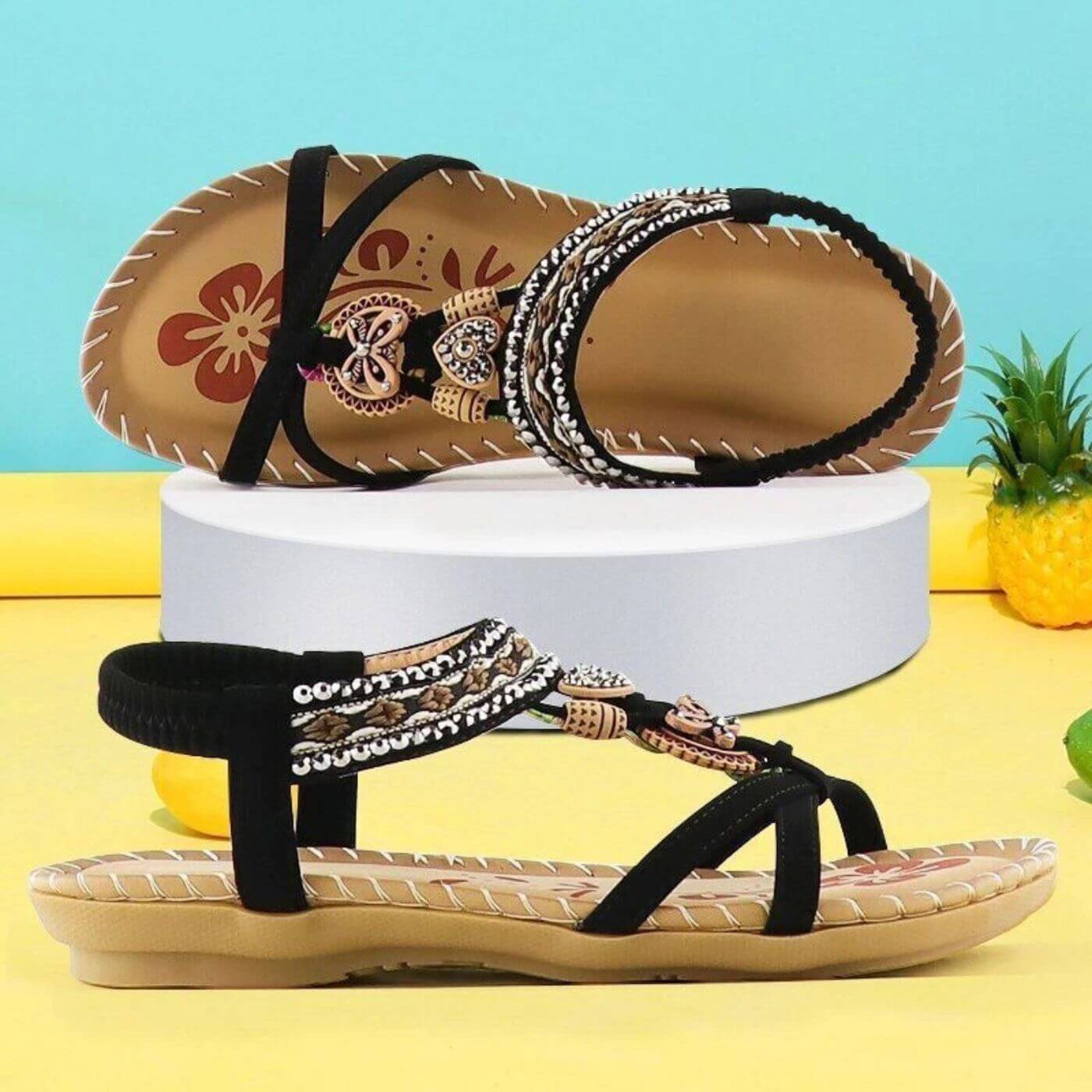 Malava™ – Sandales Orthopédiques d'Été Élégantes