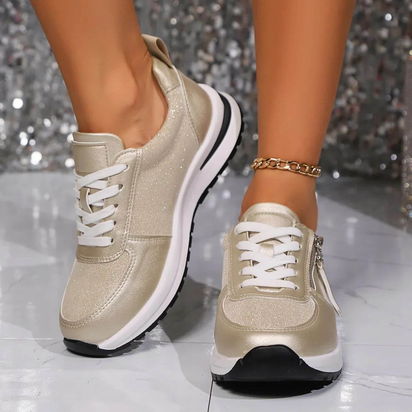 Noémi™ - Baskets Orthopédiques Élégantes