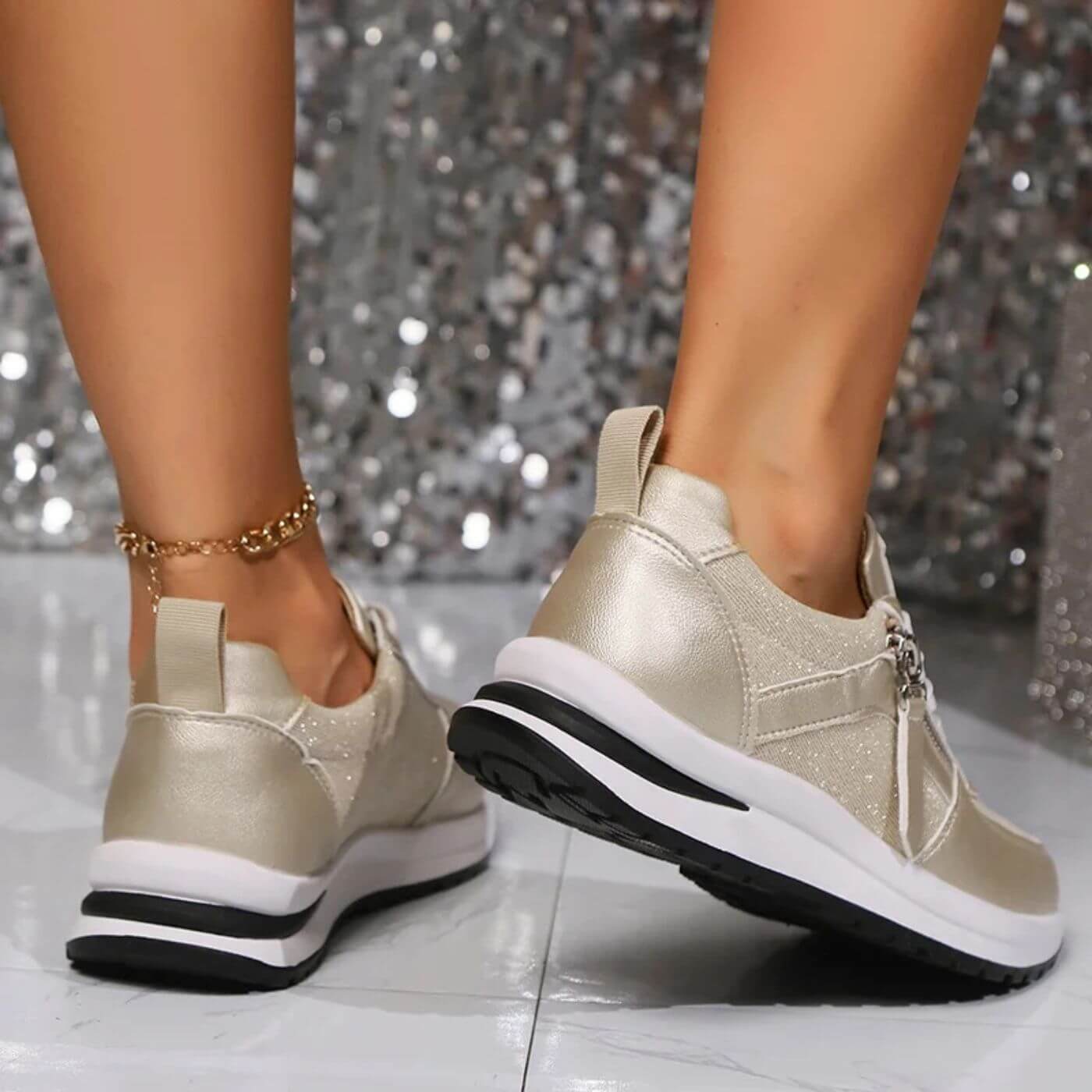 Noémi™ - Baskets Orthopédiques Élégantes