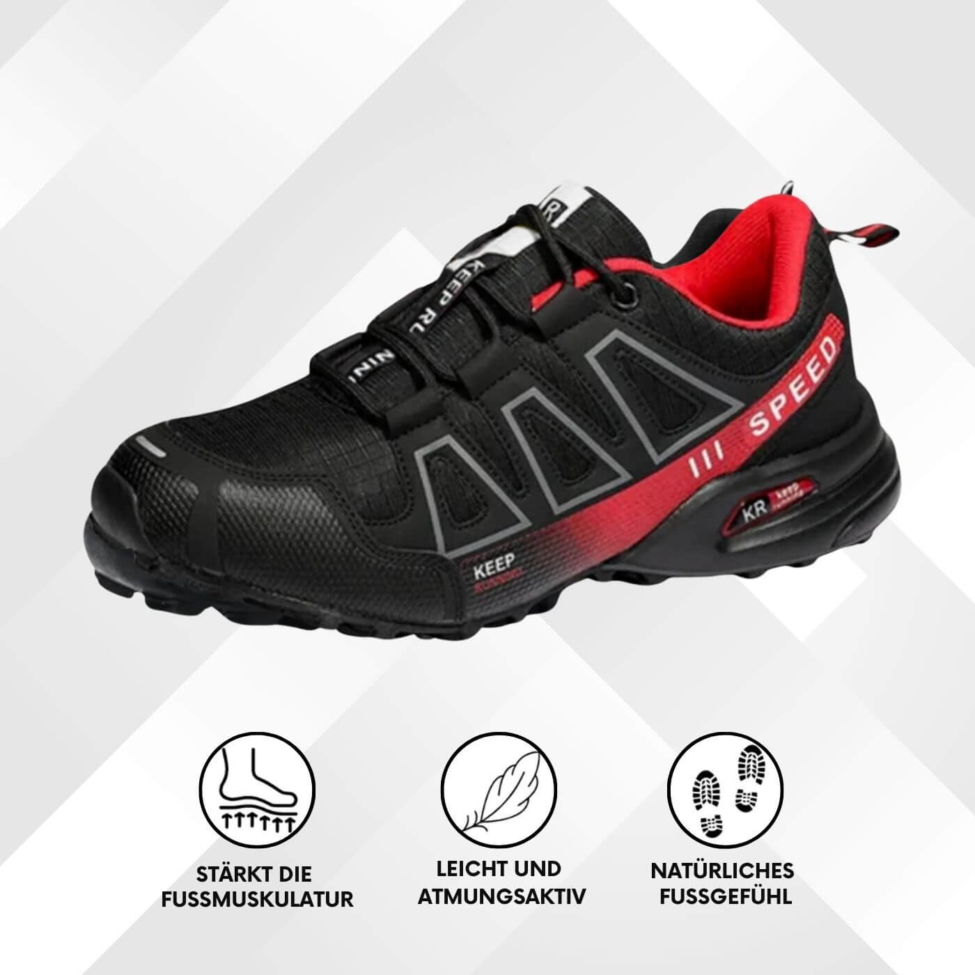 ComfortTrek™ – Chaussures de Randonnée Ergonomiques contre la Douleur