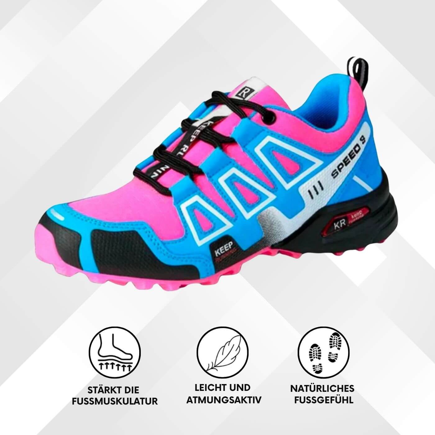 ComfortTrek™ – Chaussures de Randonnée Ergonomiques contre la Douleur