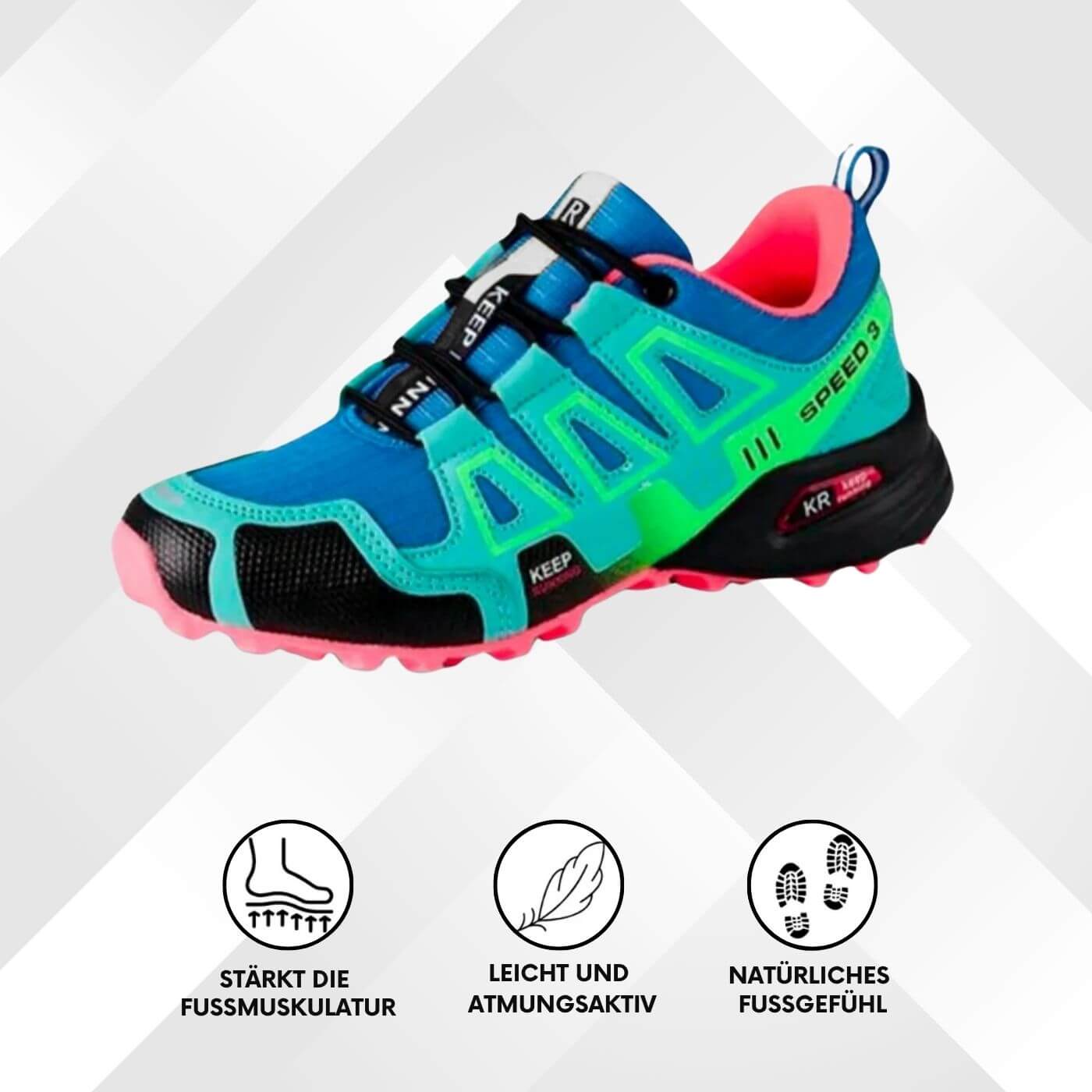 ComfortTrek™ – Chaussures de Randonnée Ergonomiques contre la Douleur