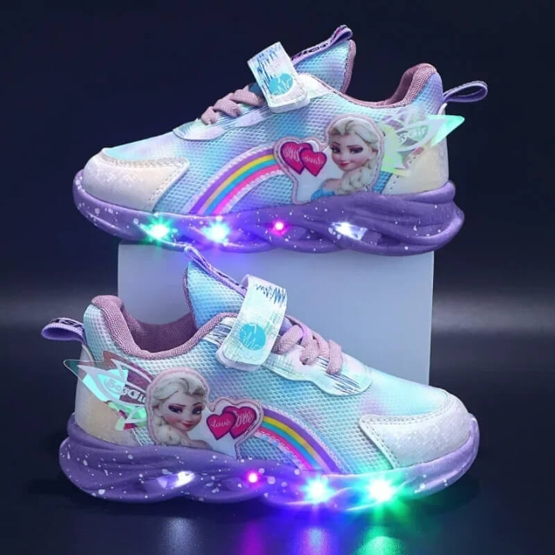 Princess Kicks™ – Chaussures LED pour enfants à éclat magique
