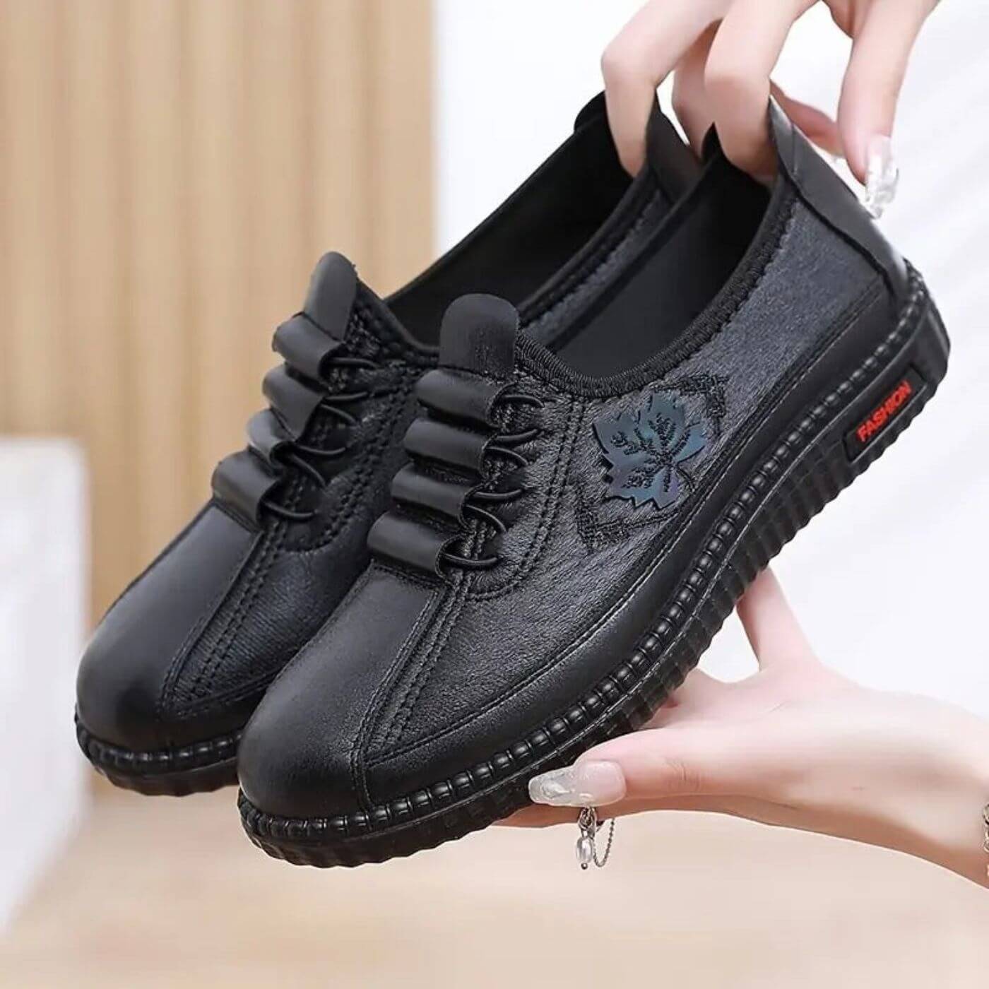 Suzanne™ - Chaussures Orthopédiques en Cuir Premium