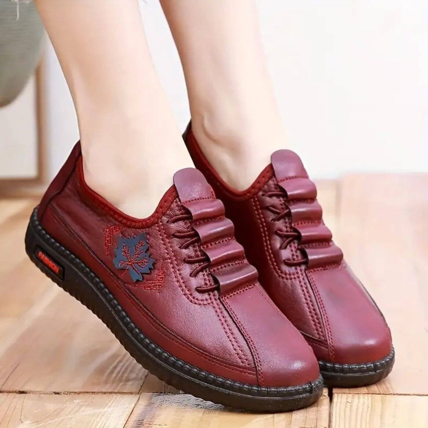 Suzanne™ - Chaussures Orthopédiques en Cuir Premium