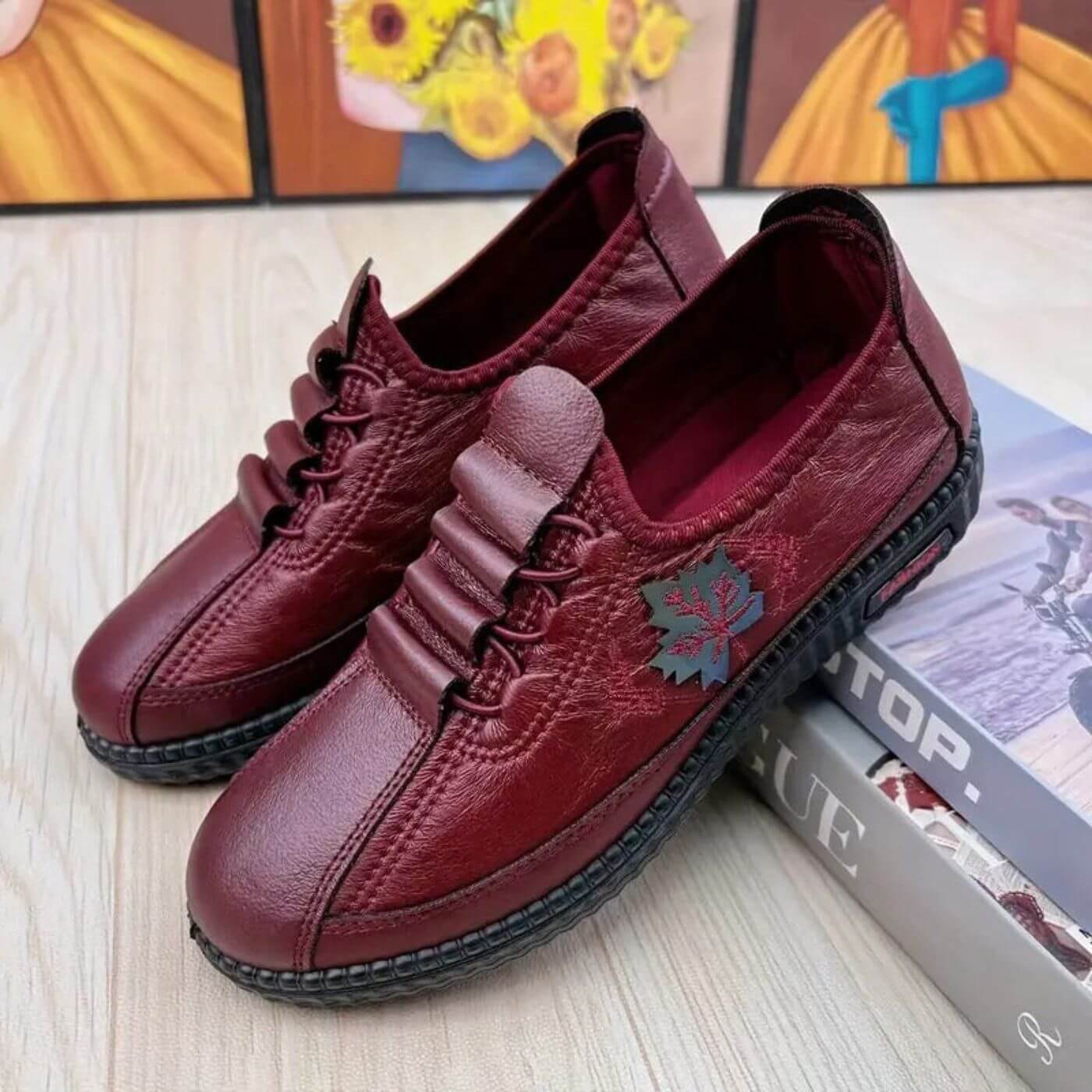 Suzanne™ - Chaussures Orthopédiques en Cuir Premium