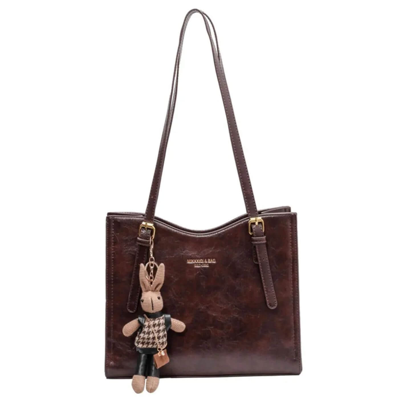 Alix™ – Sac Bandoulière Vintage avec Charm Lapin