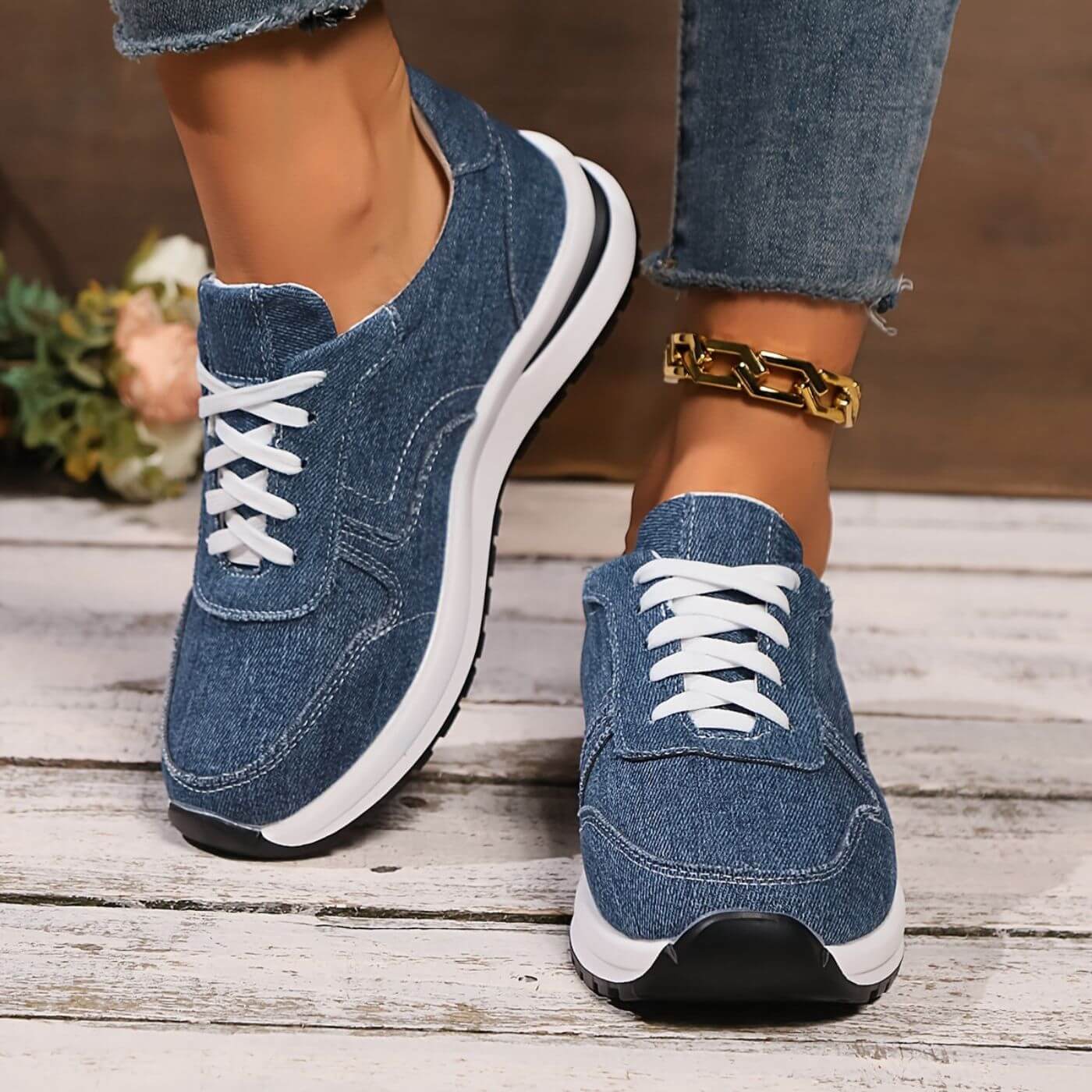 Camille™ – Chaussures Orthopédiques à Semelle Épaisse