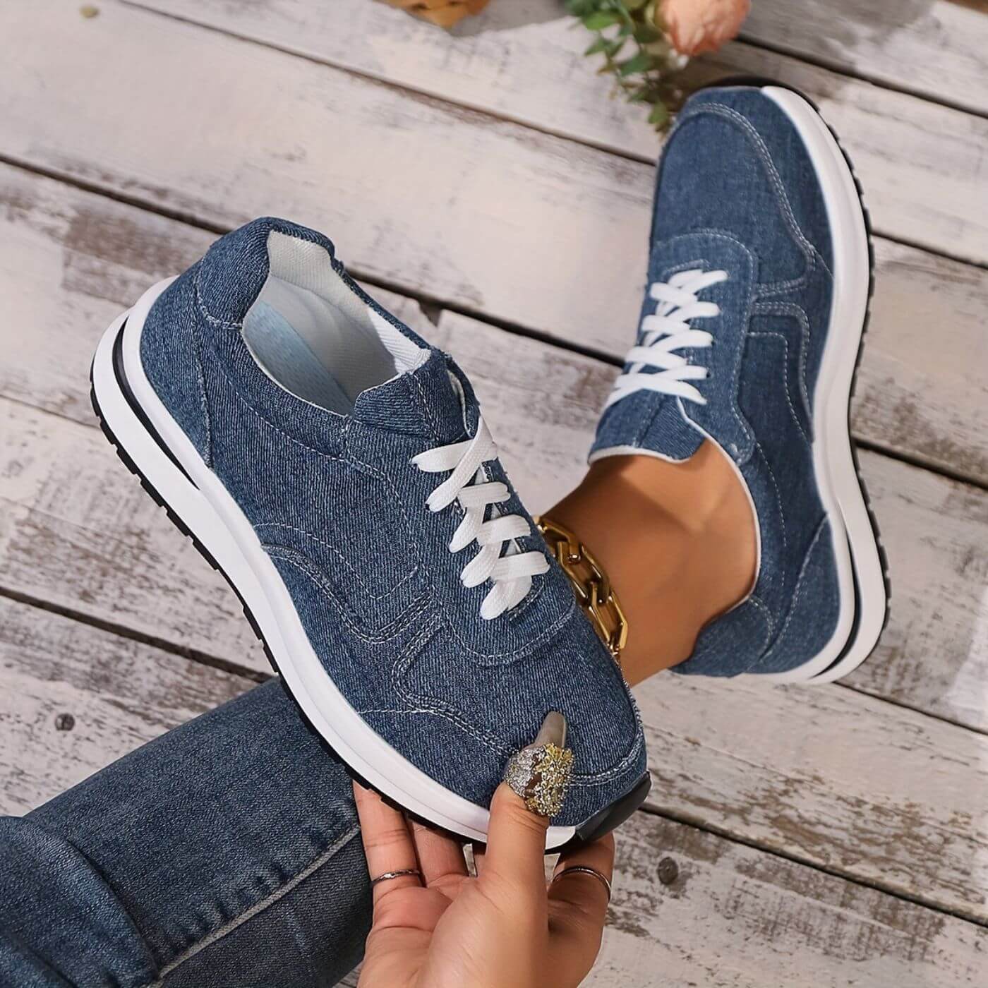 Camille™ – Chaussures Orthopédiques à Semelle Épaisse