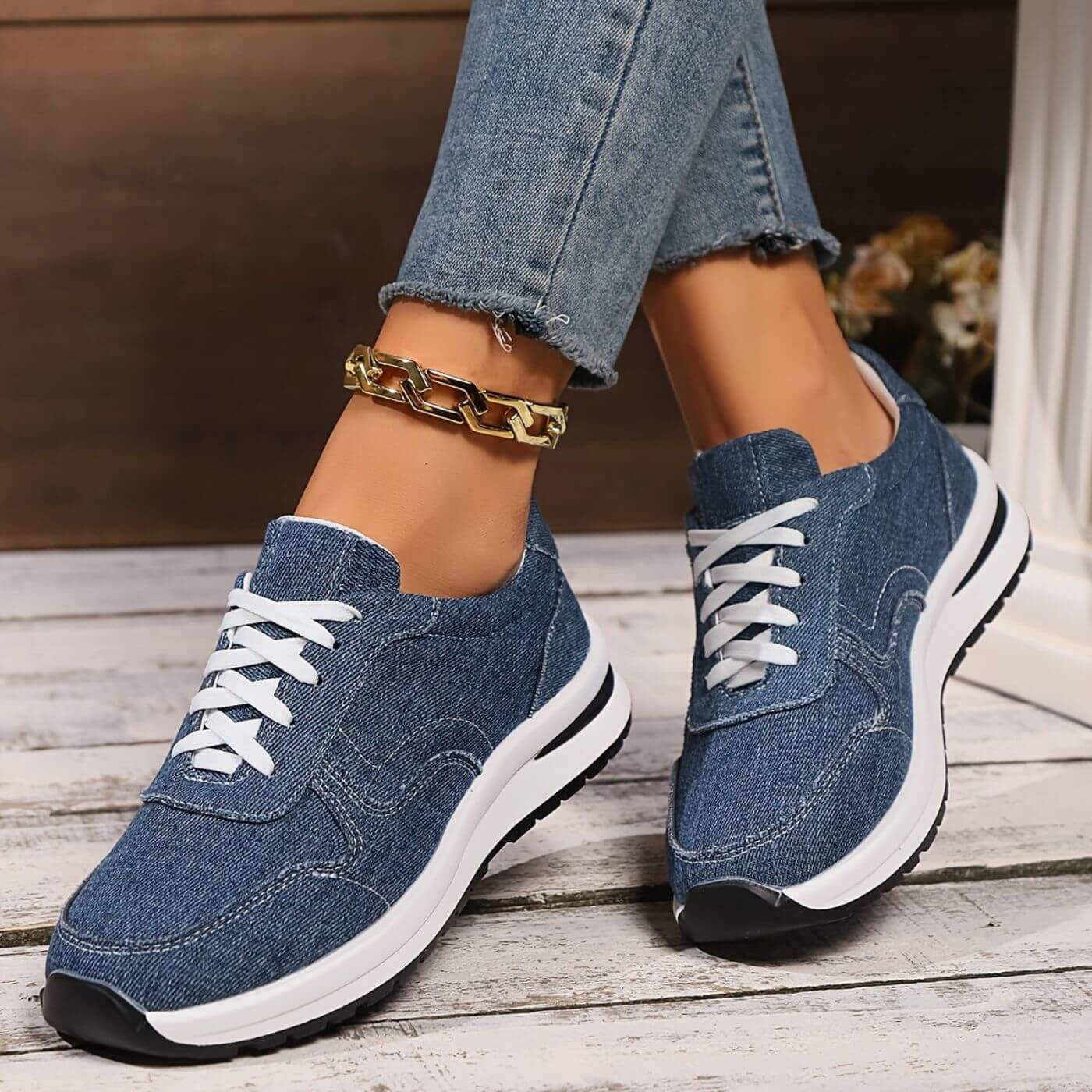 Camille™ – Chaussures Orthopédiques à Semelle Épaisse