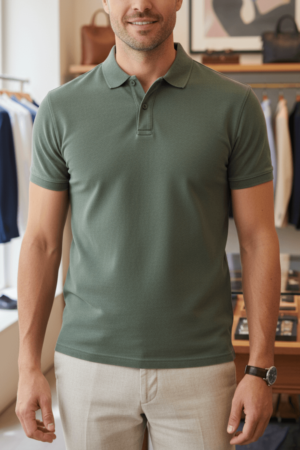 Enzo™ – Polo Premium Élégant