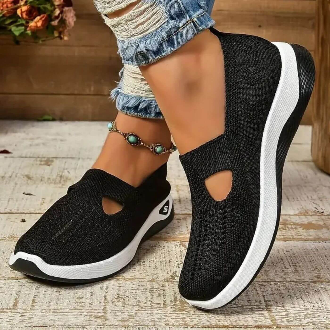 ErgoSolea™ - Chaussures Orthopédiques Respirantes et Confortables