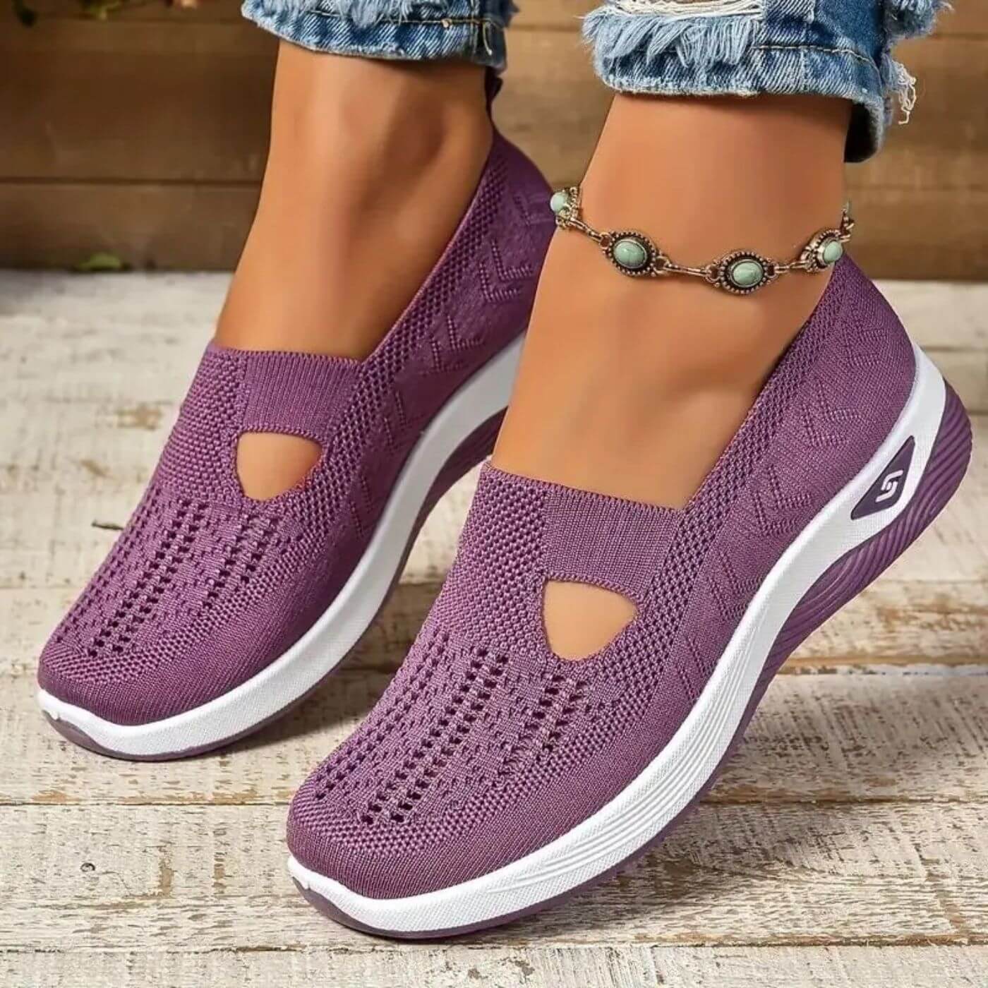 ErgoSolea™ - Chaussures Orthopédiques Respirantes et Confortables