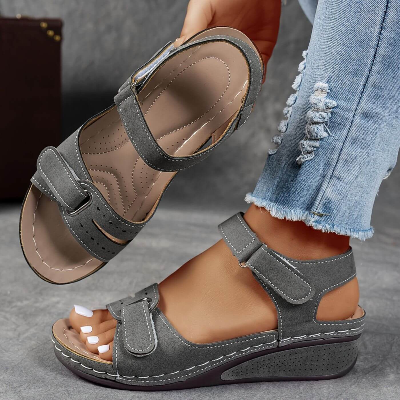 Giselle™ – Sandales Orthopédiques d’Été pour Confort Prolongé