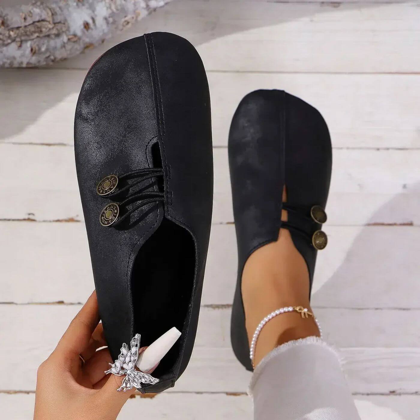 Lina™ – Chaussures Orthopédiques Souples et Flexibles