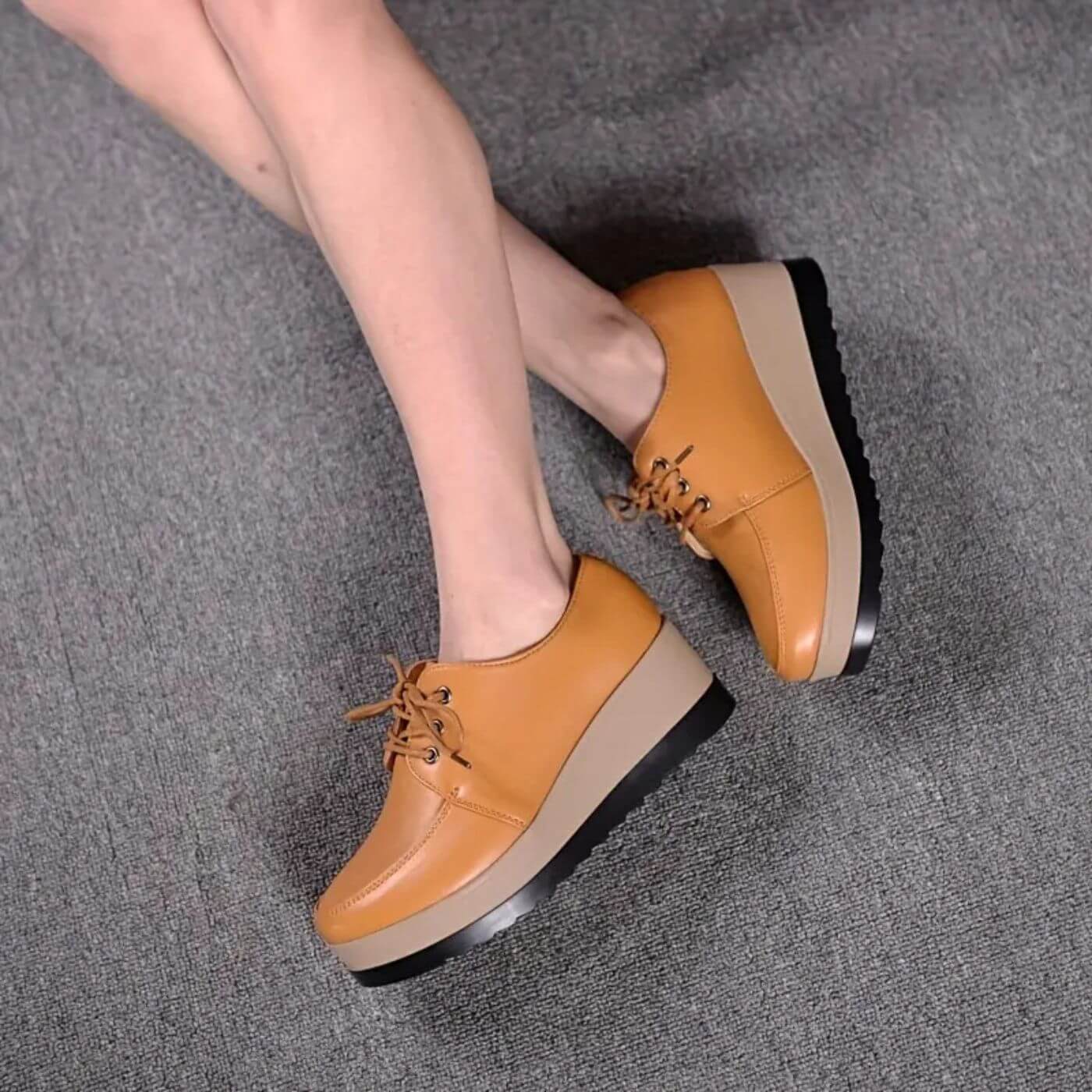 Maia™ - Chaussures Orthopédiques à Talon Compensé