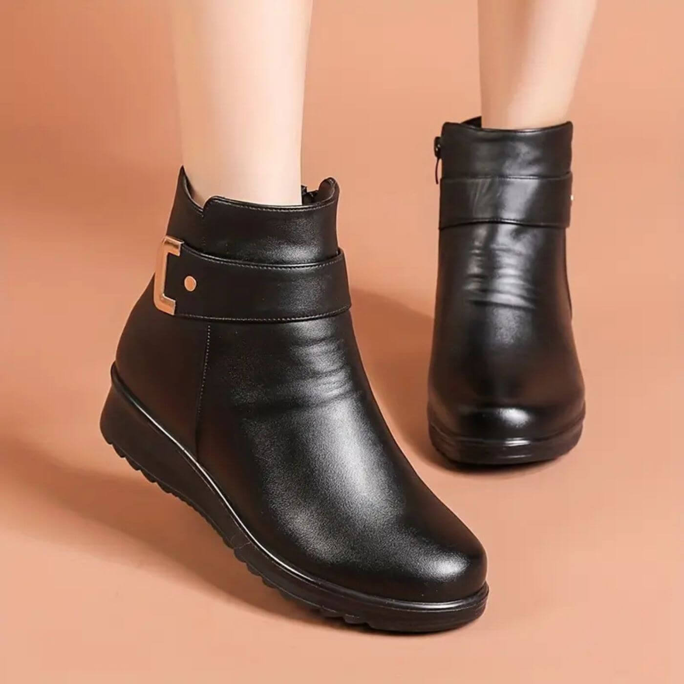 Marie™ - Bottes d’Hiver Antidérapantes à Doublure Chaude