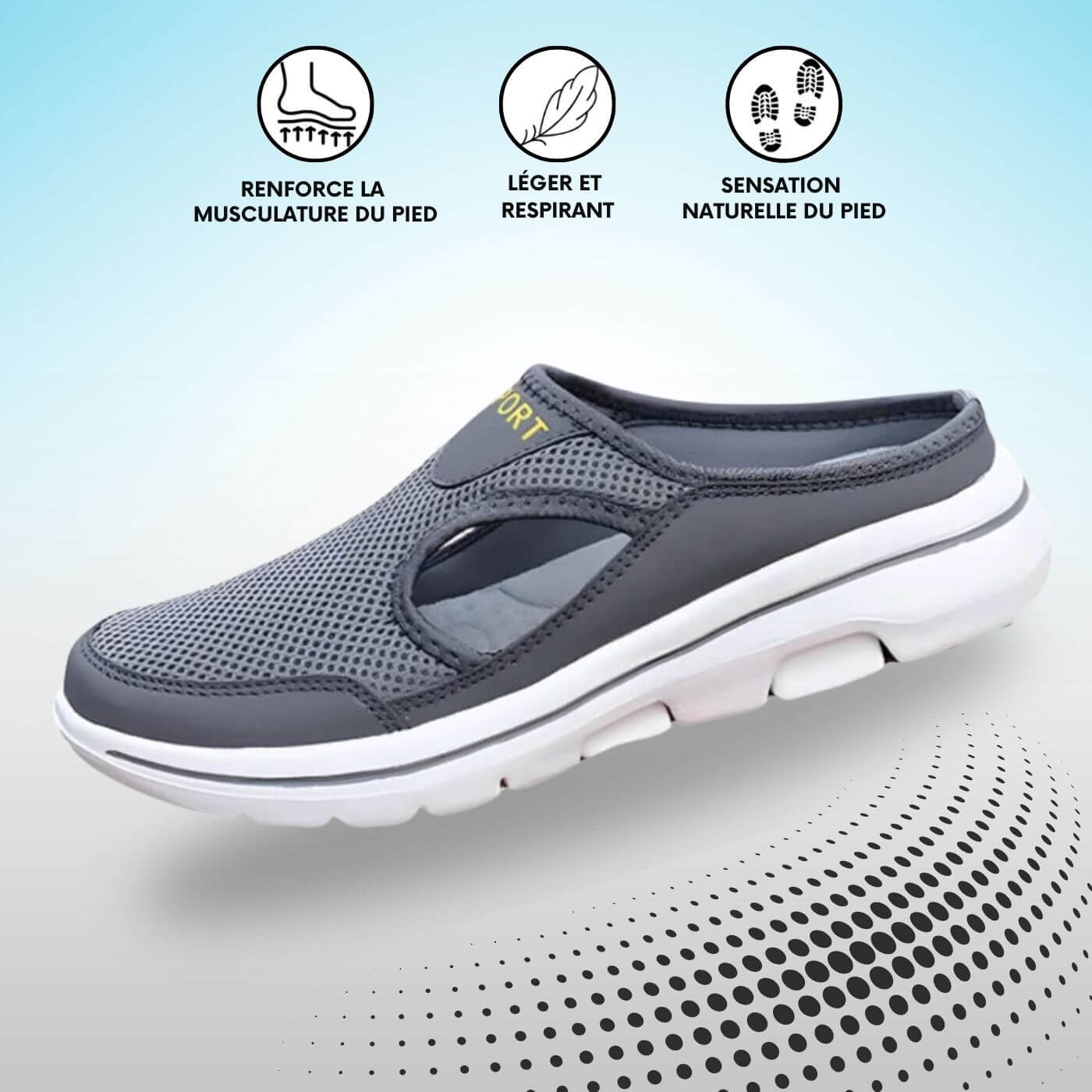 OrthoFlex™ – Sandales Orthopédiques Sportives au Soutien Optimal