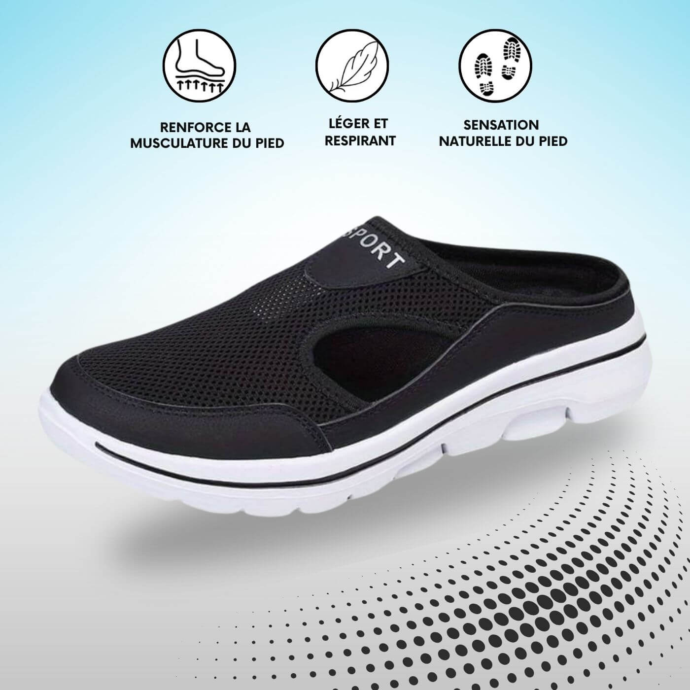 OrthoFlex™ – Sandales Orthopédiques Sportives au Soutien Optimal