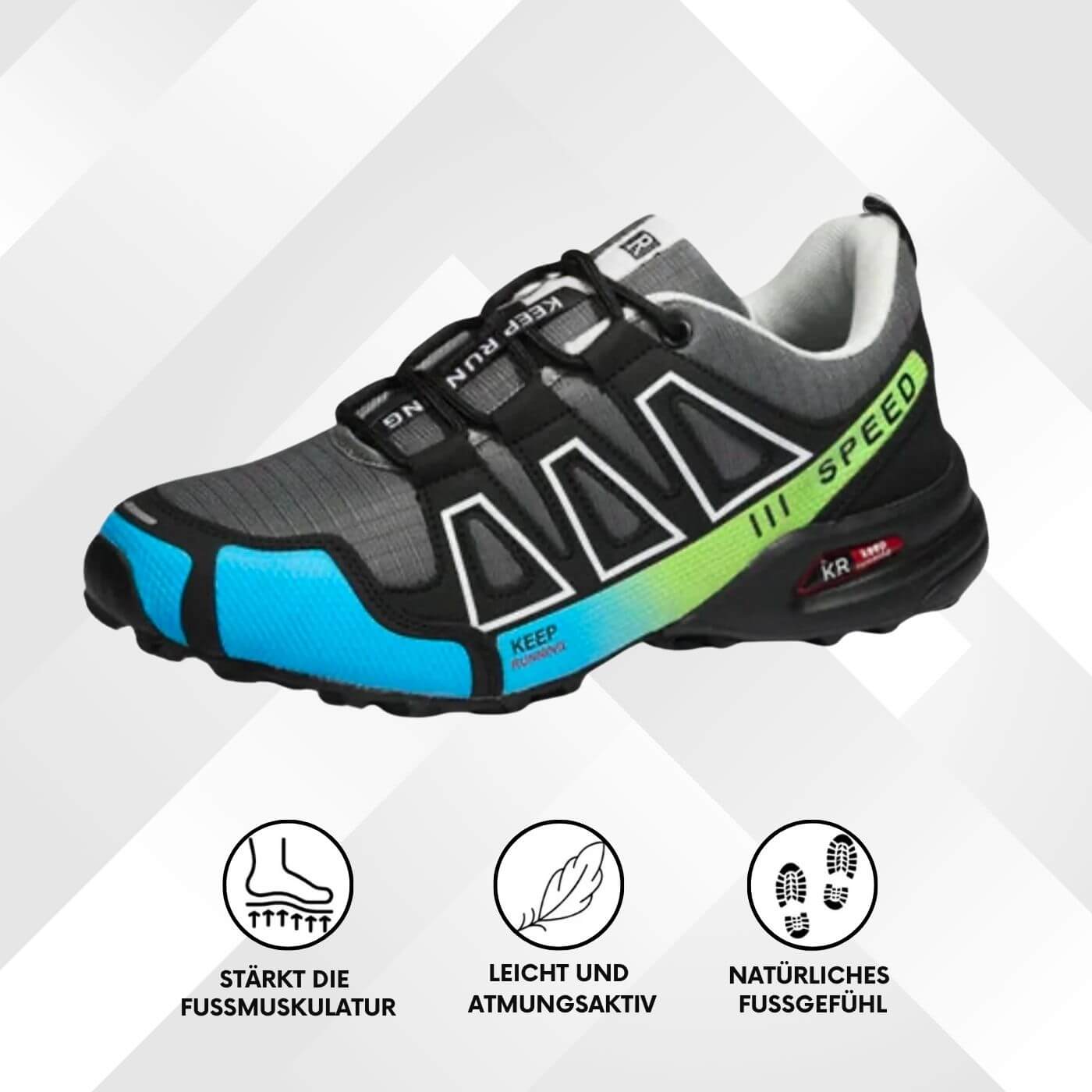 ComfortTrek™ – Chaussures de Randonnée Ergonomiques contre la Douleur
