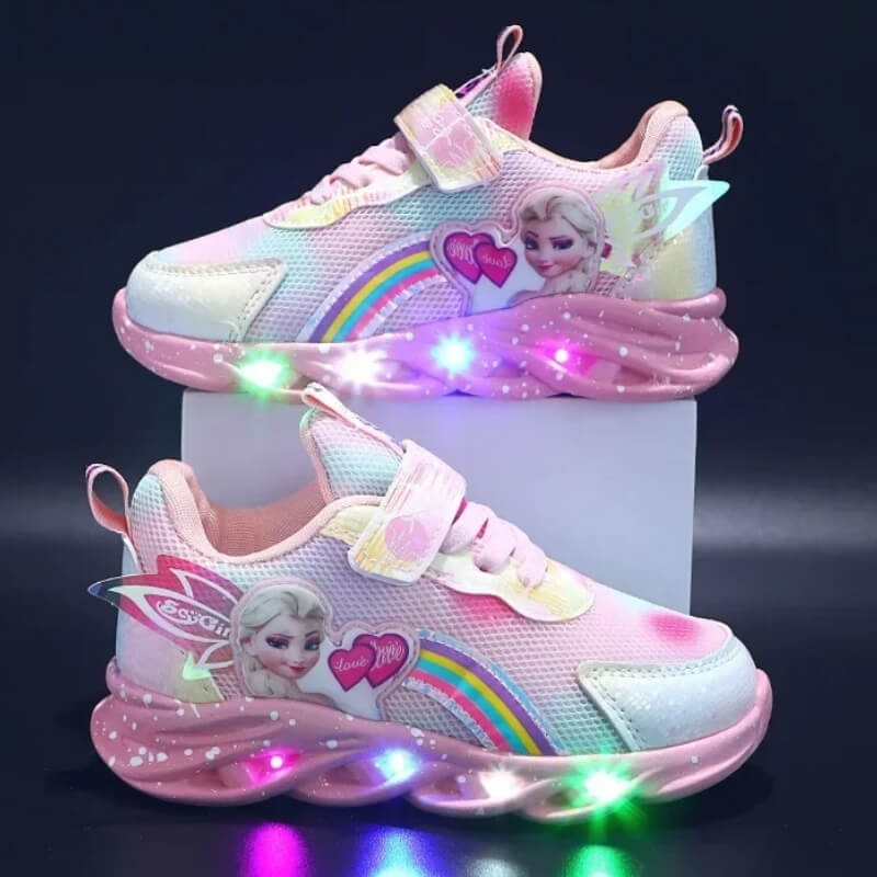 Princess Kicks™ – Chaussures LED pour enfants à éclat magique