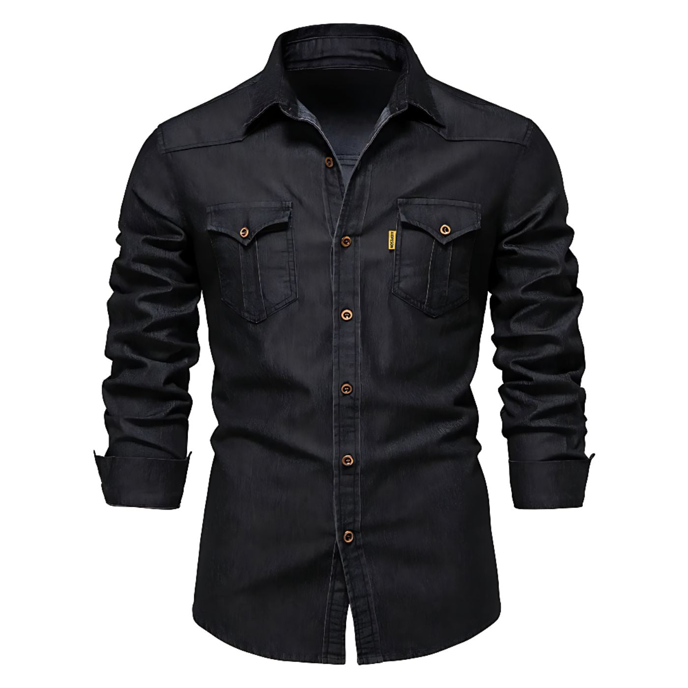 Théo - Chemise en Jean Coupe Ajustée