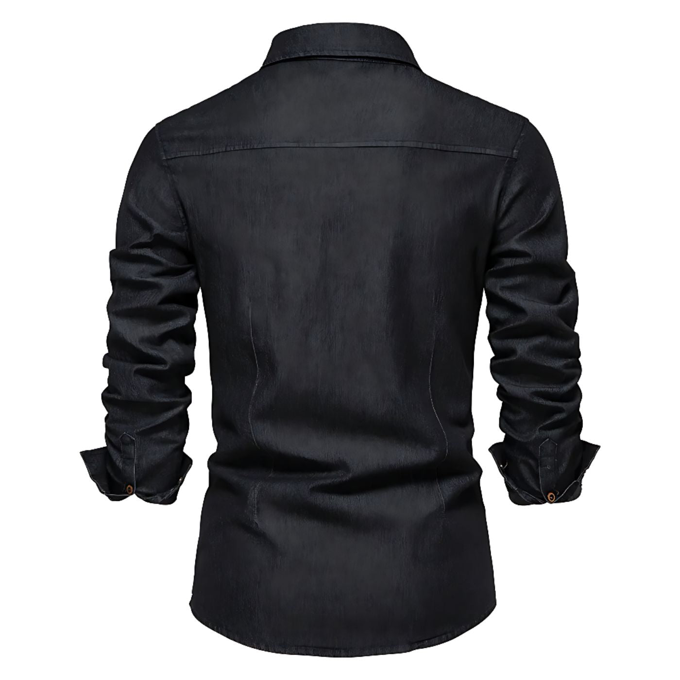 Théo - Chemise en Jean Coupe Ajustée